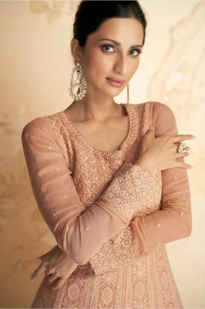 DISHA by AASHIRWAD Real Georgette gown wholesaler in india